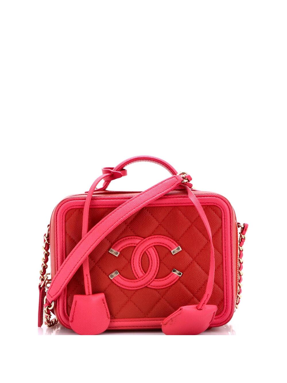 Chanel Filigree Vanity Case Quilted #377803C39B